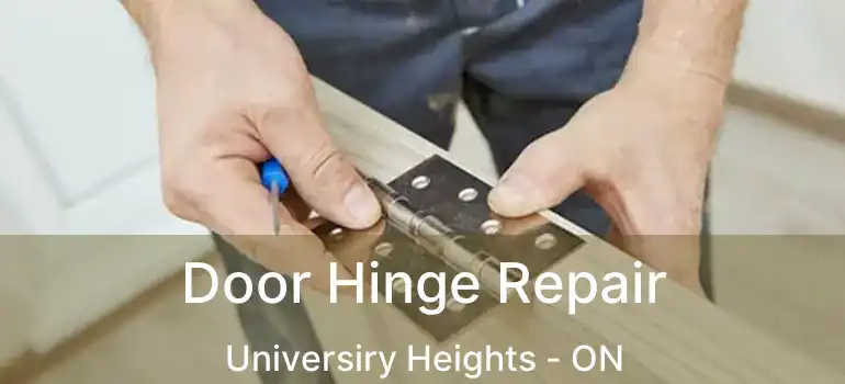  Door Hinge Repair Universiry Heights - ON