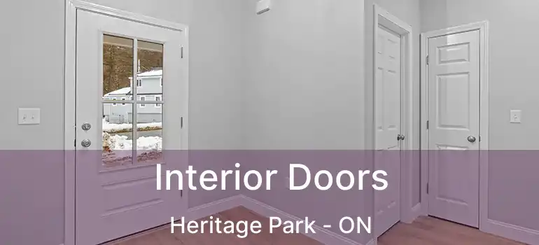  Interior Doors Heritage Park - ON